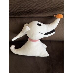 Disney Nightmare Before Christmas Zero  Plush Jack's Dog  Pumpkin Nose